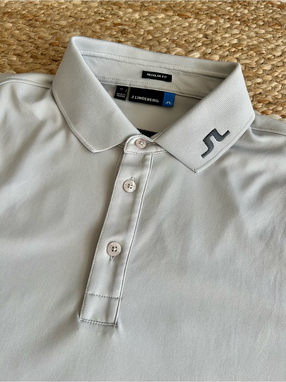 J.Lindeberg KV Polo Short Sleeve Gray